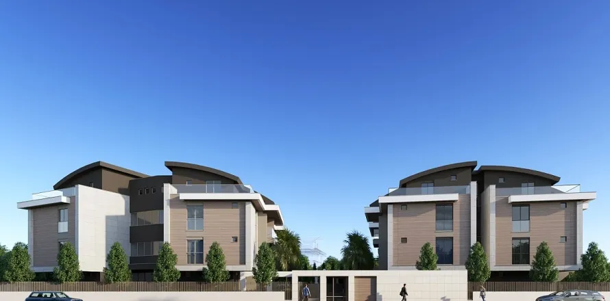 2+1 Leilighet  i Mugla, Tyrkia Nr. 220379