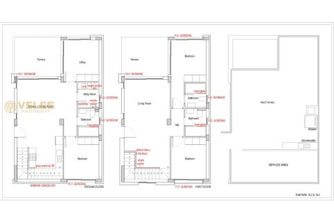 4+1 Villa  in Tatlisu, Famagusta,  Nr. 226890