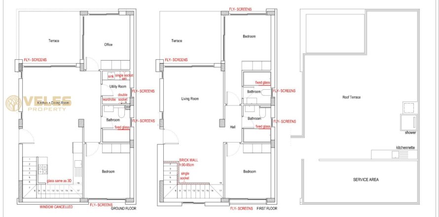 4+1 Villa  in Tatlisu, Famagusta,  Nr. 226890