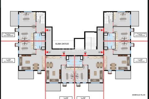 Продажа квартиры  в Аланье, Анталье, Турция 1+1, 65м2, №219890 – фото 16