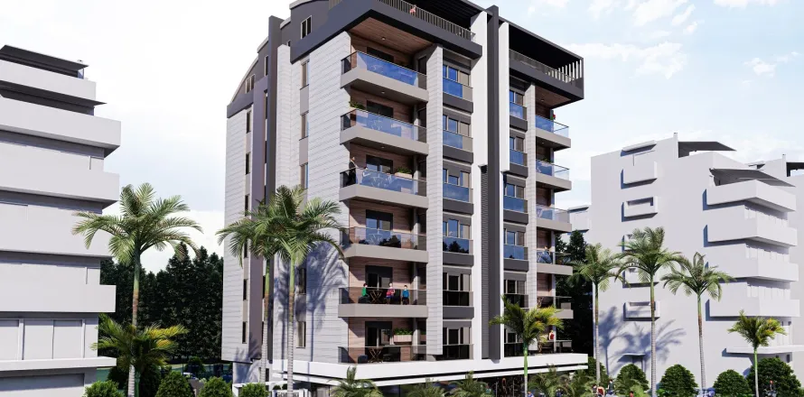 3+1 Leilighet i Mugla, Tyrkia Nr. 220189