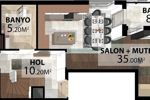 5+1 Wohnung  in Mugla, Türkei Nr. 220194 - 18