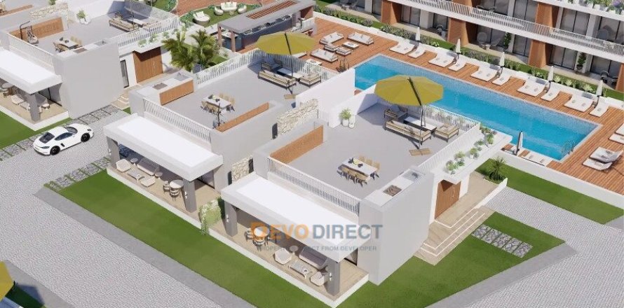 2+1 Villa i Yeni Erenkoy, Guzelyurt, Nr. 225589