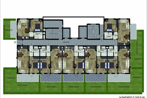 Продажа пентхауса  в Аланье, Анталье, Турция 2+1, 150м2, №212350 – фото 28