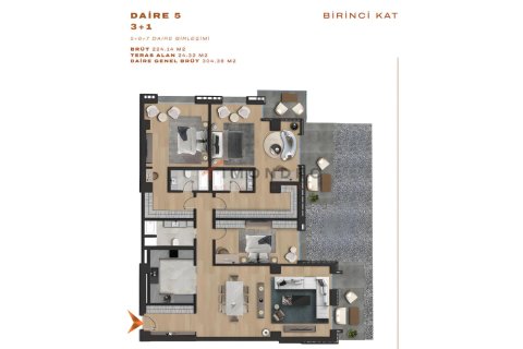 Продажа квартиры  в Сарыере, Стамбуле, Турция 5+1, 448м2, №212881 – фото 12