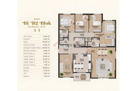Daire  5+1  Başakşehir, İstanbul, Türkiye №212883 - 8