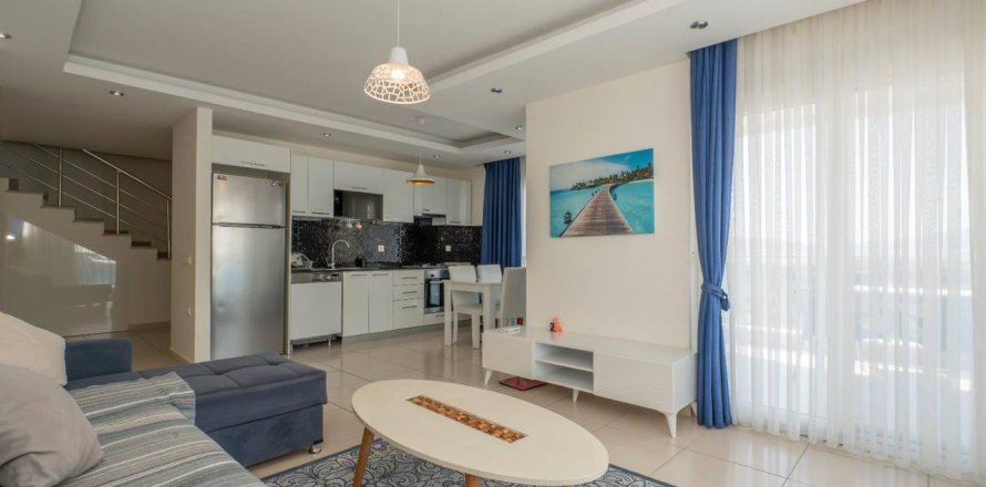 2+1 Lejlighed  i Alanya, Antalya, Tyrkiet Nr. 216181