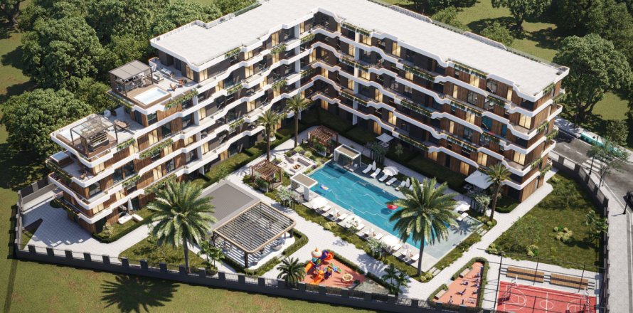 2+1 Lägenhet  i Antalya, Turkiet Nr. 215554