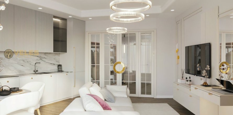 1+1 Wohnung  in Gaziveren, Guzelyurt,  Nr. 214226