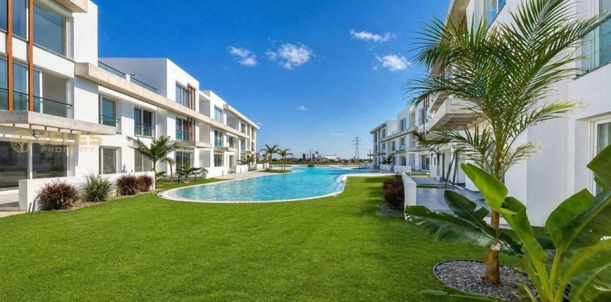 آپارتمان در  Famagusta ، ترکیه 1 خوابه ، 76.5 متر مربع.  شماره 214224