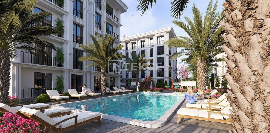 3+2 Leilighet  i Bueyuekcekmece, Istanbul, Tyrkia Nr. 224474
