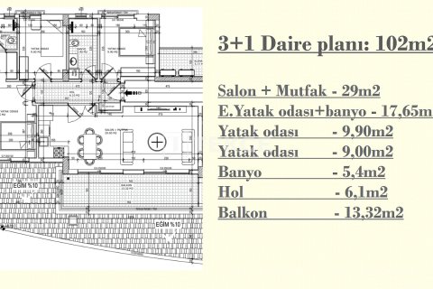 2+1 Leilighet  i Aksu, Antalya, Tyrkia Nr. 224472 - 12
