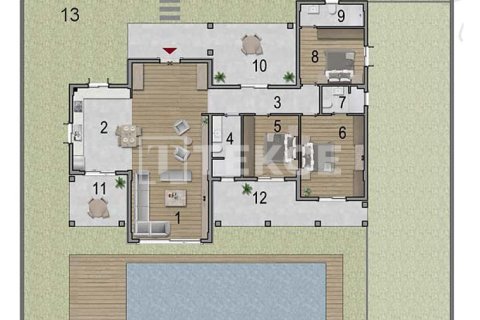 3+1 Villa  i Silivri, Istanbul, Tyrkiet Nr. 222158 - 27