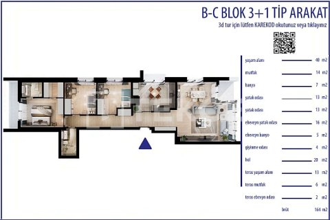 2+1 Lejlighed i Antalya, Tyrkiet Nr. 222160 - 20