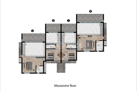 3+1 Penthouse  i Girne,  Nr. 222154 - 19