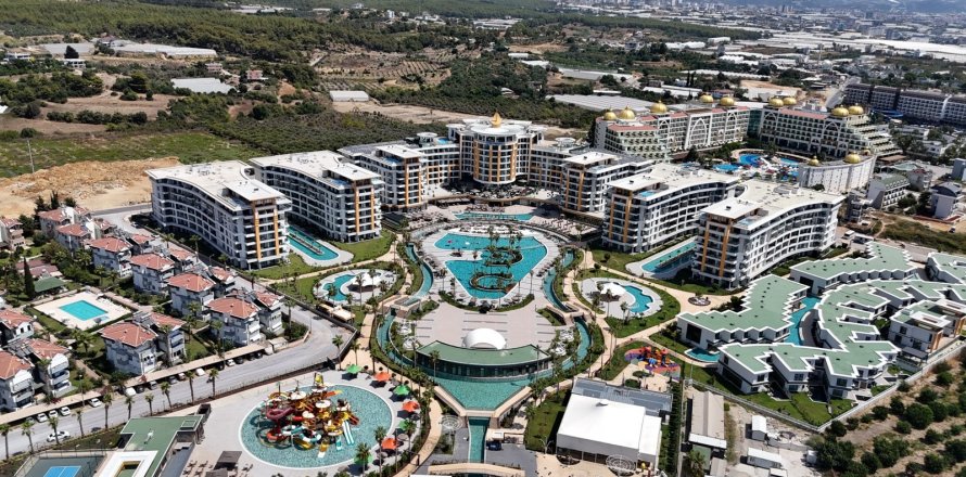 1+0 Leilighet i Turkler, Alanya, Antalya, Tyrkia Nr. 226724