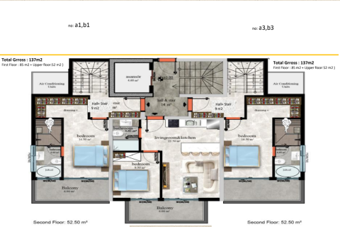 Apartment for sale  in Kestel, Antalya, Turkey, 4 bedrooms, 248m2, No. 45838 – photo 28