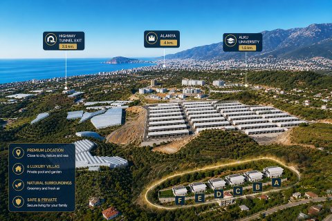 Apartment for sale  in Kestel, Antalya, Turkey, 4 bedrooms, 248m2, No. 45838 – photo 25