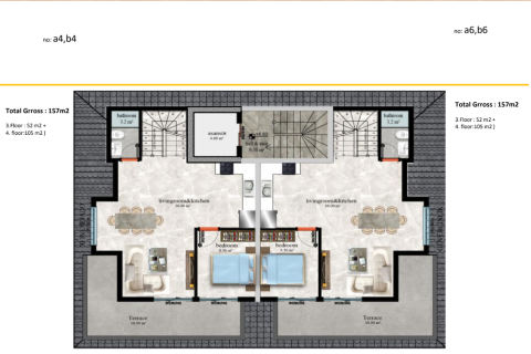 Apartment for sale  in Kestel, Antalya, Turkey, 4 bedrooms, 248m2, No. 45838 – photo 30