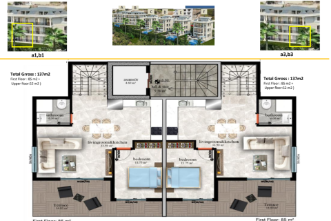 Apartment for sale  in Kestel, Antalya, Turkey, 4 bedrooms, 248m2, No. 45838 – photo 27