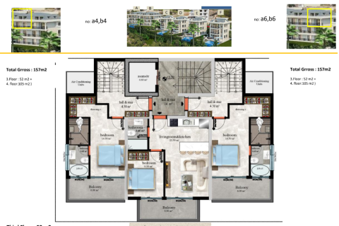 Apartment for sale  in Kestel, Antalya, Turkey, 4 bedrooms, 248m2, No. 45838 – photo 29