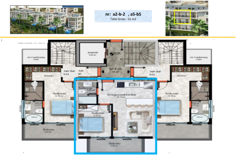 Apartment for sale  in Kestel, Antalya, Turkey, 4 bedrooms, 248m2, No. 45838 – photo 26