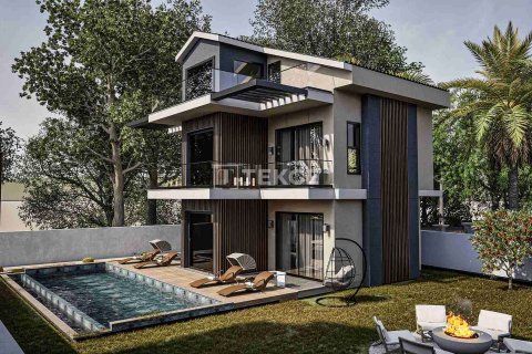 4+1 Villa  i Fethiye, Mugla, Tyrkiet Nr. 101821 - 9