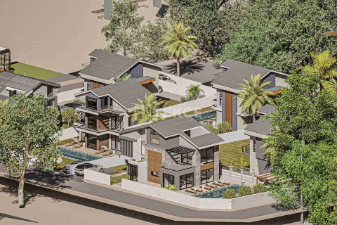 4+1 Villa  i Fethiye, Mugla, Tyrkiet Nr. 101821 - 25