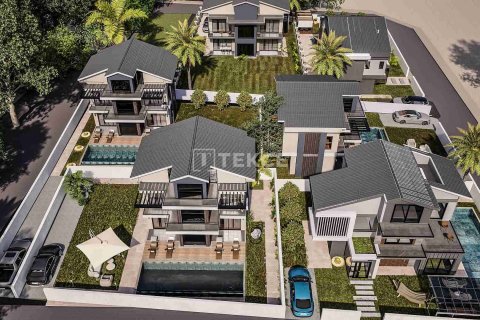 4+1 Villa  i Fethiye, Mugla, Tyrkiet Nr. 101821 - 23