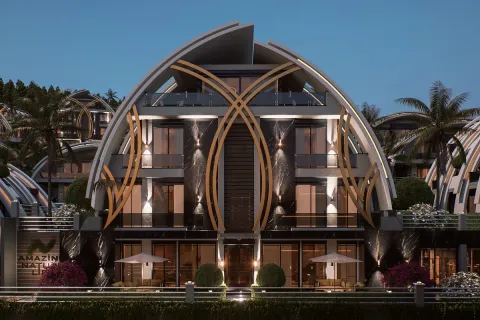 1+1 Lejlighed  i Alanya, Antalya, Tyrkiet Nr. 224031 - 9