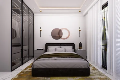 1+1 Lejlighed  i Alanya, Antalya, Tyrkiet Nr. 224031 - 2