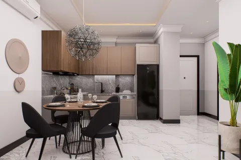 1+1 Lejlighed  i Alanya, Antalya, Tyrkiet Nr. 224031 - 4