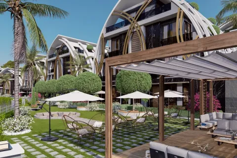 1+1 Lejlighed  i Alanya, Antalya, Tyrkiet Nr. 224031 - 25