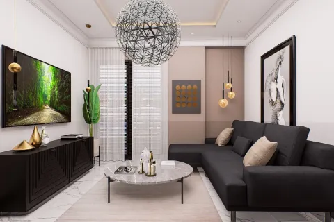 1+1 Lejlighed  i Alanya, Antalya, Tyrkiet Nr. 224031 - 3