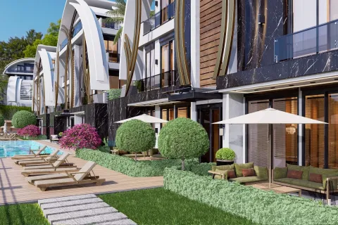 1+1 Lejlighed  i Alanya, Antalya, Tyrkiet Nr. 224031 - 14