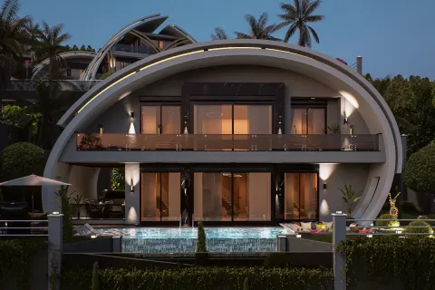 آپارتمان در  Alanya ، ترکیه 3 خوابه ، 165 متر مربع.  شماره 224032 - 22