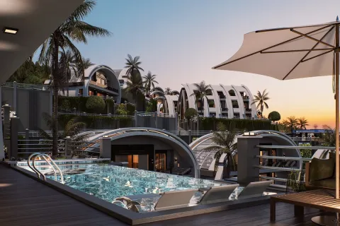 آپارتمان در  Alanya ، ترکیه 3 خوابه ، 165 متر مربع.  شماره 224032 - 24