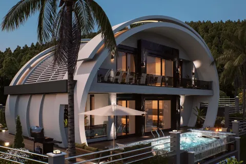 آپارتمان در  Alanya ، ترکیه 3 خوابه ، 165 متر مربع.  شماره 224032 - 23