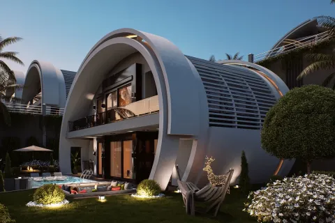 آپارتمان در  Alanya ، ترکیه 3 خوابه ، 165 متر مربع.  شماره 224032 - 21