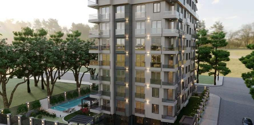 3+1 Lejlighed  i Mugla, Tyrkiet Nr. 224028