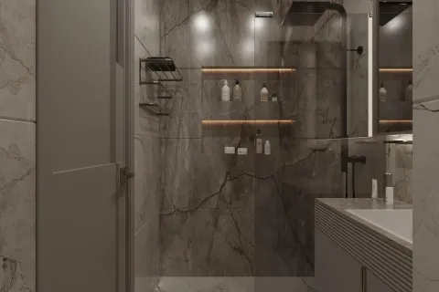 3+1 Lejlighed  i Mugla, Tyrkiet Nr. 224028 - 26