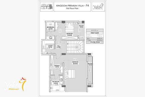 ویلا در Mahmutlar ، ترکیه 4 خوابه ، 819.2 متر مربع. شماره 224820 - 4