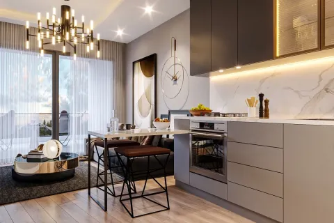 آپارتمان در  Kepez ، ترکیه 1 خوابه ، 103 متر مربع.  شماره 223813 - 4