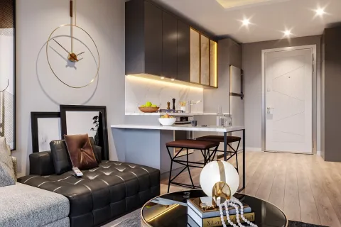 آپارتمان در  Kepez ، ترکیه 1 خوابه ، 103 متر مربع.  شماره 223813 - 3