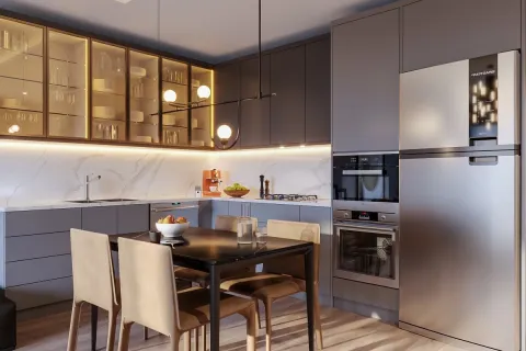 آپارتمان در  Kepez ، ترکیه 1 خوابه ، 103 متر مربع.  شماره 223813 - 9