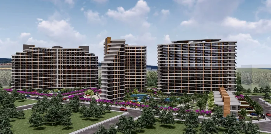 آپارتمان در  Kepez ، ترکیه 1 خوابه ، 103 متر مربع.  شماره 223813