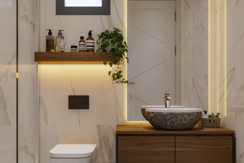 آپارتمان در  Kepez ، ترکیه 1 خوابه ، 103 متر مربع.  شماره 223813 - 15