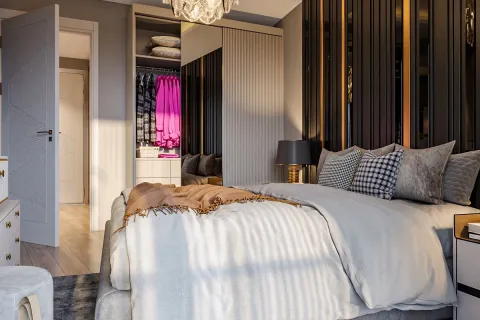 آپارتمان در  Kepez ، ترکیه 1 خوابه ، 103 متر مربع.  شماره 223813 - 2