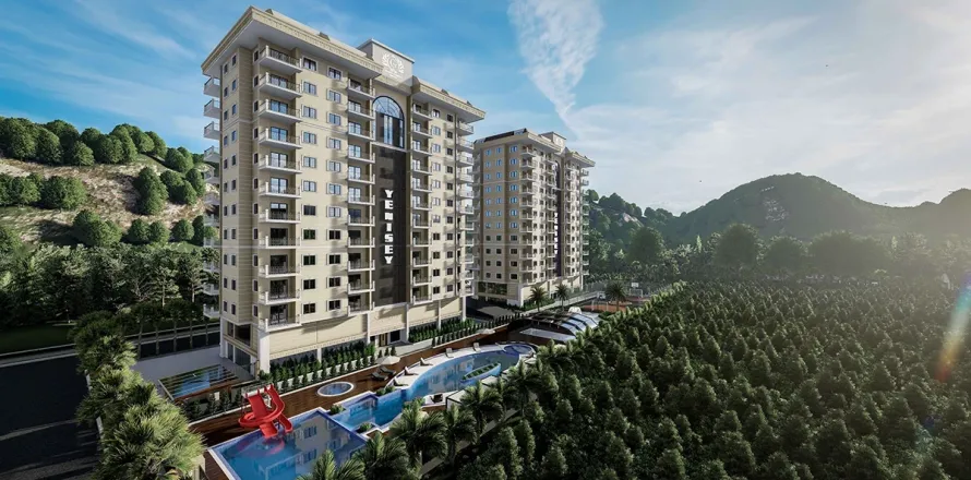 1+1 Apartment  in Alanya, Antalya, Turkey No. 223559