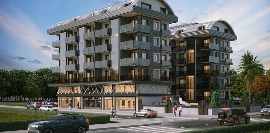 1+2 Apartment  in Alanya, Antalya, Turkey No. 223562